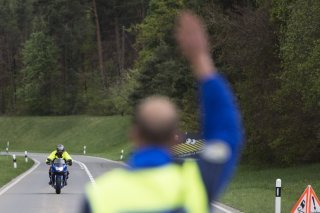 Plusieurs contrôles de vitesse ont été menés le lundi de Pâques, notamment sur la Route blanche (archives).